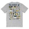 ETSU Buccaneers Vive La Fete Women's Impressions Artwork Relaxed Fit T-Shirt - Gray - Detail View