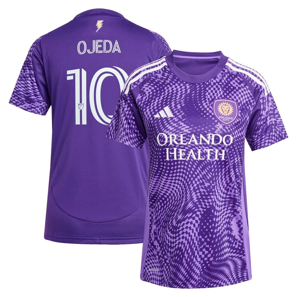 Martín Ojeda Orlando City SC adidas Women's 2025 Perfect Storm Replica Player Jersey