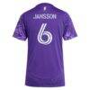 Robin Jansson Orlando City SC adidas Women's 2025 Perfect Storm Replica Player Jersey - Purple - Detail View