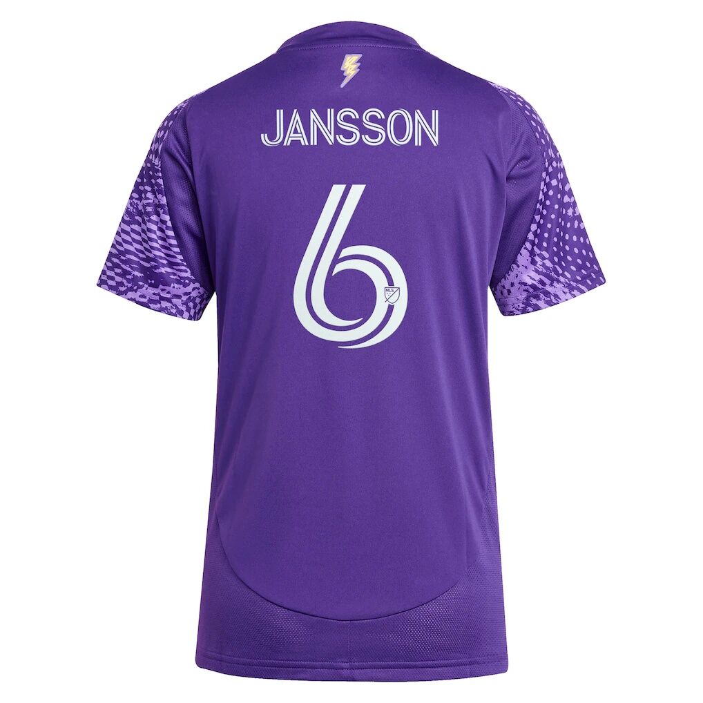 Robin Jansson Orlando City SC adidas Women's 2025 Perfect Storm Replica Player Jersey