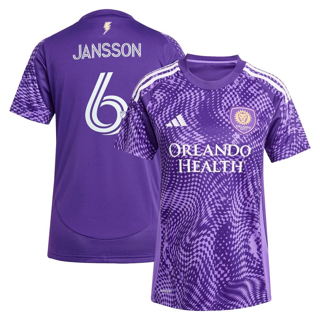 Robin Jansson Orlando City SC adidas Women's 2025 Perfect Storm Replica Player Jersey