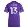 Duncan McGuire Orlando City SC adidas Women's 2025 Perfect Storm Replica Player Jersey - Purple - Detail View