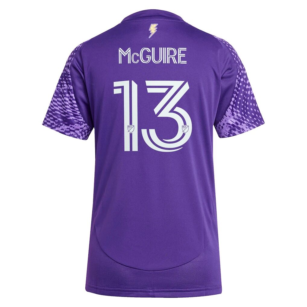 Duncan McGuire Orlando City SC adidas Women's 2025 Perfect Storm Replica Player Jersey