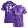 Duncan McGuire Orlando City SC adidas Women's 2025 Perfect Storm Replica Player Jersey - Purple - Front View