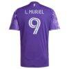 Luis Muriel Orlando City SC adidas 2025 Perfect Storm Replica Player Jersey - Purple - Detail View