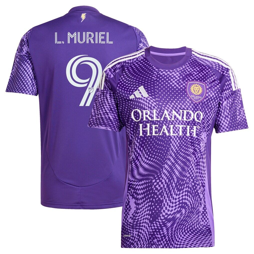 Luis Muriel Orlando City SC adidas 2025 Perfect Storm Replica Player Jersey