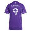 Luis Muriel Orlando City SC adidas Women's 2025 Perfect Storm Replica Player Jersey - Purple - Detail View