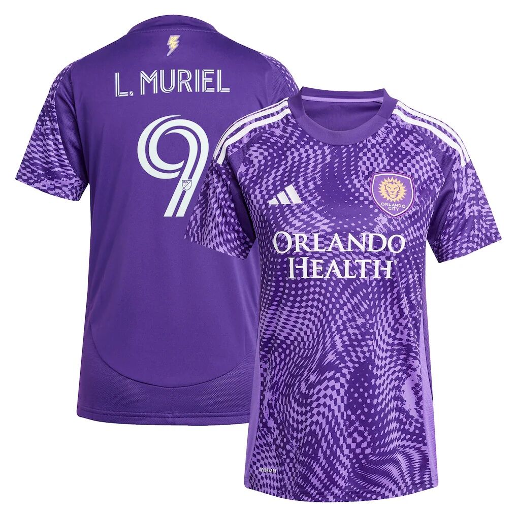 Luis Muriel Orlando City SC adidas Women's 2025 Perfect Storm Replica Player Jersey