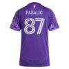 Marco Pašalić Orlando City SC adidas Women's 2025 Perfect Storm Replica Player Jersey - Purple - Detail View
