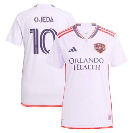 Martín Ojeda Orlando City SC adidas Women's 2024 Legacy Kit Replica Player Jersey - Purple - Front View