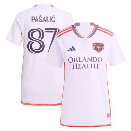 Marco Pašalić Orlando City SC adidas Women's 2024 Legacy Kit Replica Player Jersey - Purple - Front View