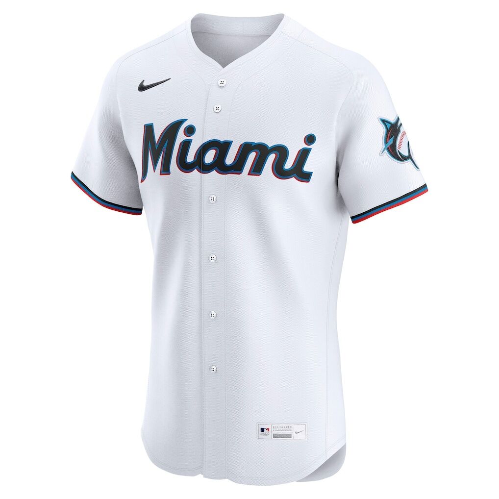 Sandy Alcantara Miami Marlins Nike Home Elite Jersey