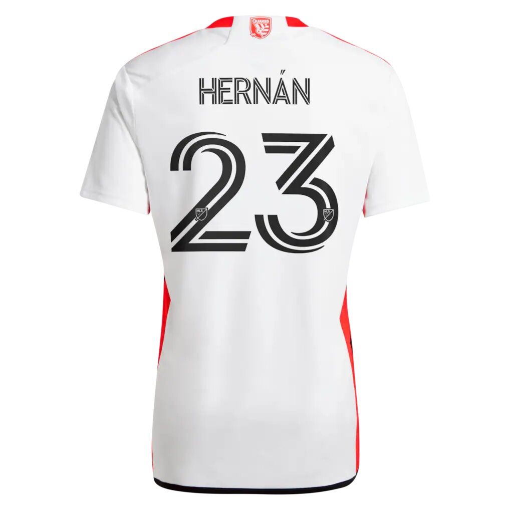 Hernán López San Jose Earthquakes adidas 2025 The 50 Kit Replica Player Jersey