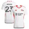 Hernán López San Jose Earthquakes adidas 2025 The 50 Kit Replica Player Jersey - White - Front View