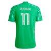 Albert Rusnak Seattle Sounders FC adidas 2024 The Anniversary Kit Replica Player Jersey - Green - Detail View