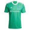 Albert Rusnak Seattle Sounders FC adidas 2024 The Anniversary Kit Replica Player Jersey - Green - Side View
