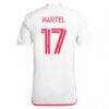 Marcel Hartel St. Louis City SC adidas 2024 The Confluence Kit Replica Player Jersey - White - Detail View