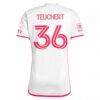 Cedric Teuchert St. Louis City SC adidas 2024 The Confluence Kit Authentic Player Jersey - White - Detail View