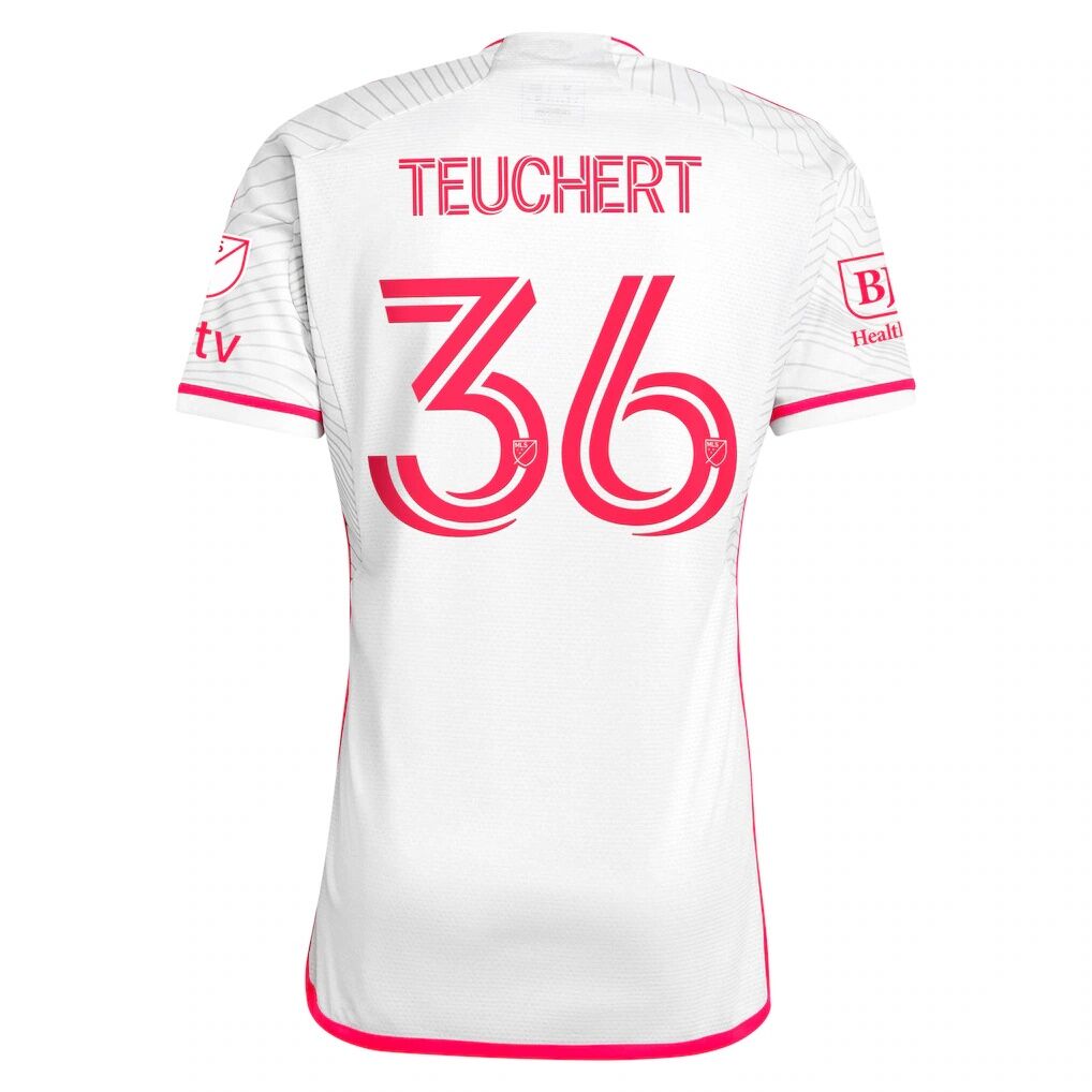 Cedric Teuchert St. Louis City SC adidas 2024 The Confluence Kit Authentic Player Jersey