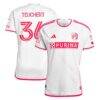 Cedric Teuchert St. Louis City SC adidas 2024 The Confluence Kit Authentic Player Jersey - White - Front View