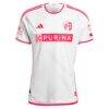 Cedric Teuchert St. Louis City SC adidas 2024 The Confluence Kit Authentic Player Jersey - White - Side View