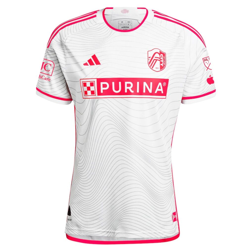 Cedric Teuchert St. Louis City SC adidas 2024 The Confluence Kit Authentic Player Jersey