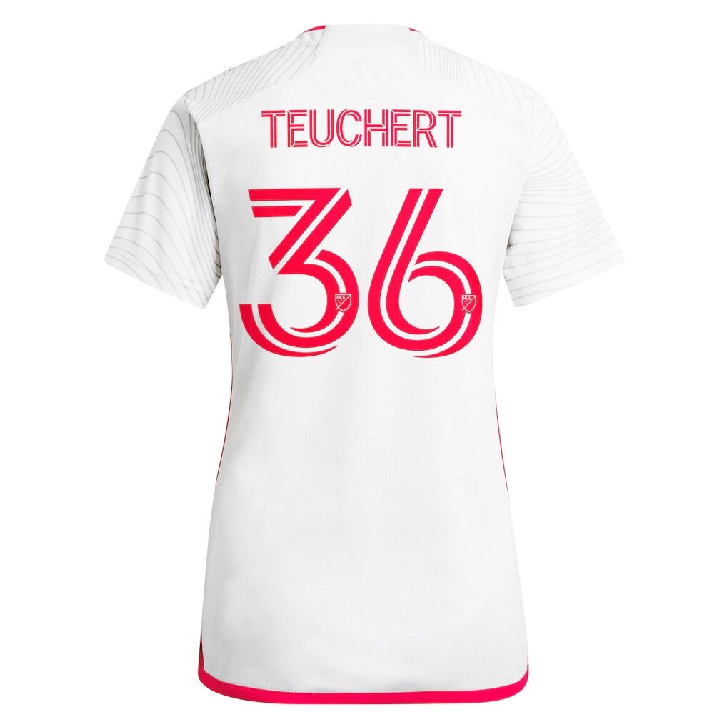 Cedric Teuchert St. Louis City SC adidas Women's 2024 The Confluence Kit Replica Player Jersey
