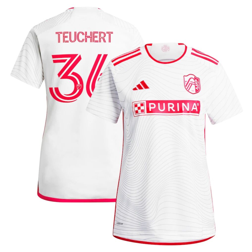 Cedric Teuchert St. Louis City SC adidas Women's 2024 The Confluence Kit Replica Player Jersey