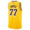 Luka Dončić Los Angeles Lakers Nike Unisex Swingman Jersey - Gold - Detail View