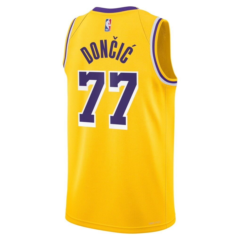 Luka Dončić Los Angeles Lakers Nike Unisex Swingman Jersey - Icon Edition