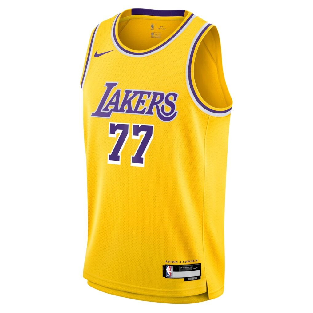 Luka Dončić Los Angeles Lakers Nike Unisex Swingman Jersey - Icon Edition