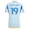 Emmanuel Latte Lath Atlanta United FC adidas 2024 The Resurgens Kit Authentic Player Jersey - - Detail View