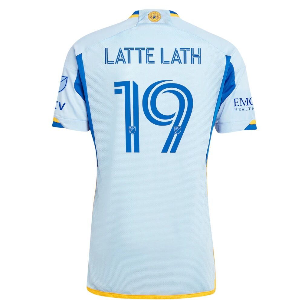 Emmanuel Latte Lath Atlanta United FC adidas 2024 The Resurgens Kit Authentic Player Jersey – Light Blue
