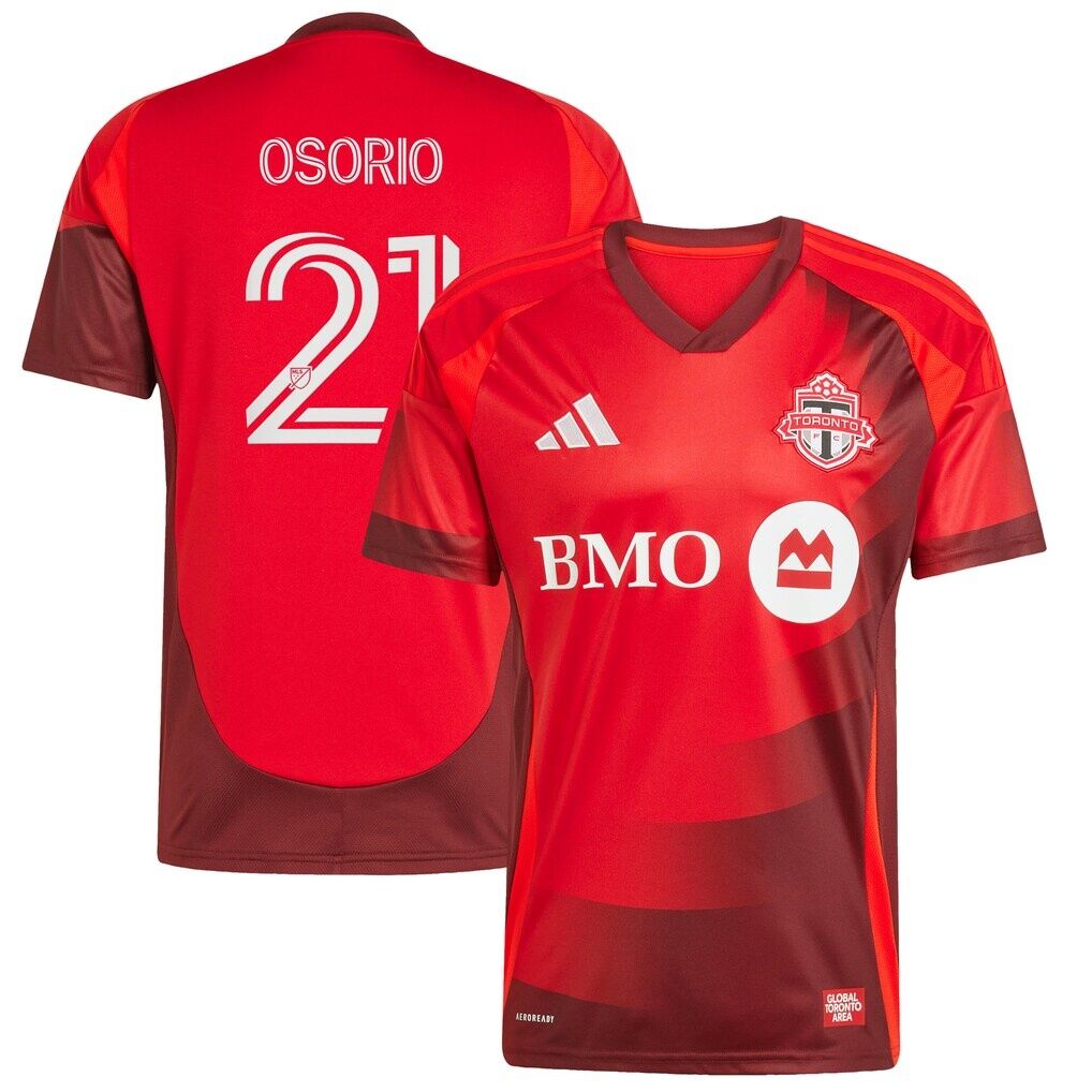 Jonathan Osorio Toronto FC adidas 2025 Club Kit Replica Player Jersey