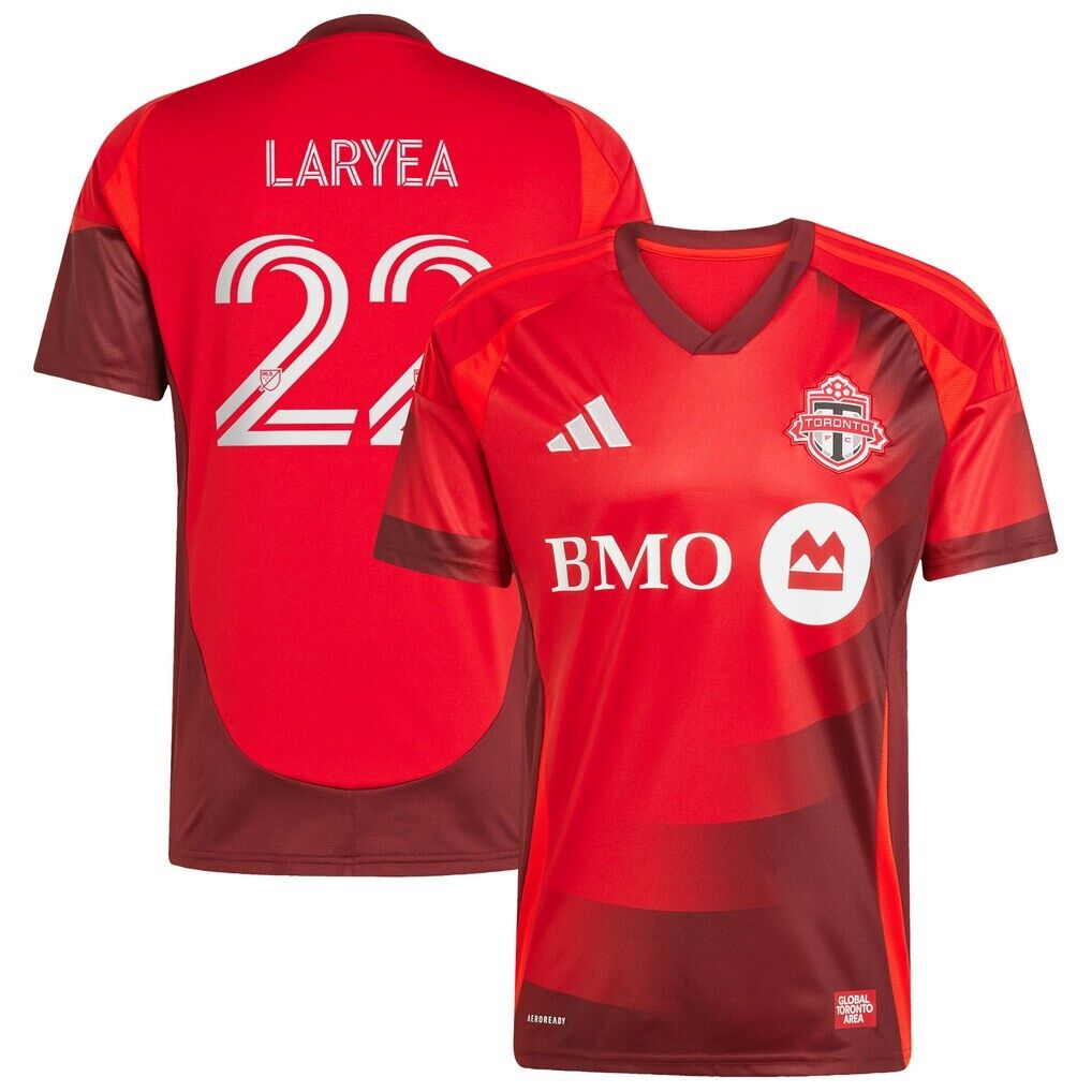 Richie Laryea Toronto FC adidas 2025 Club Kit Replica Player Jersey