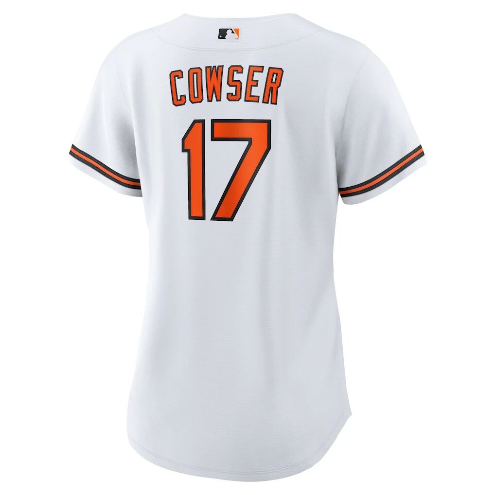 Colton Cowser Baltimore Orioles Nike Women's Home Replica Jersey