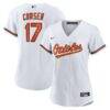 Colton Cowser Baltimore Orioles Nike Women's Home Replica Jersey - White - Front View