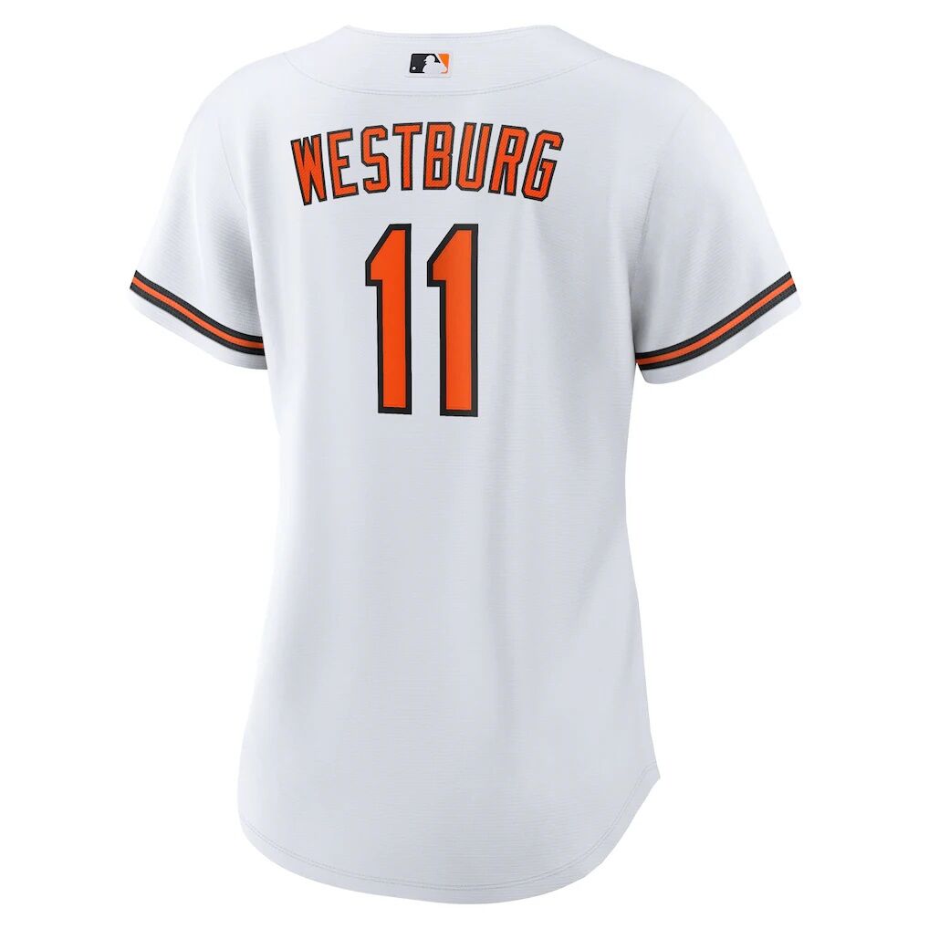 Jordan Westburg Baltimore Orioles Nike Women's Home Replica Jersey