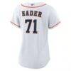 Josh Hader Houston Astros Nike Women's Home Replica Jersey - White - Detail View