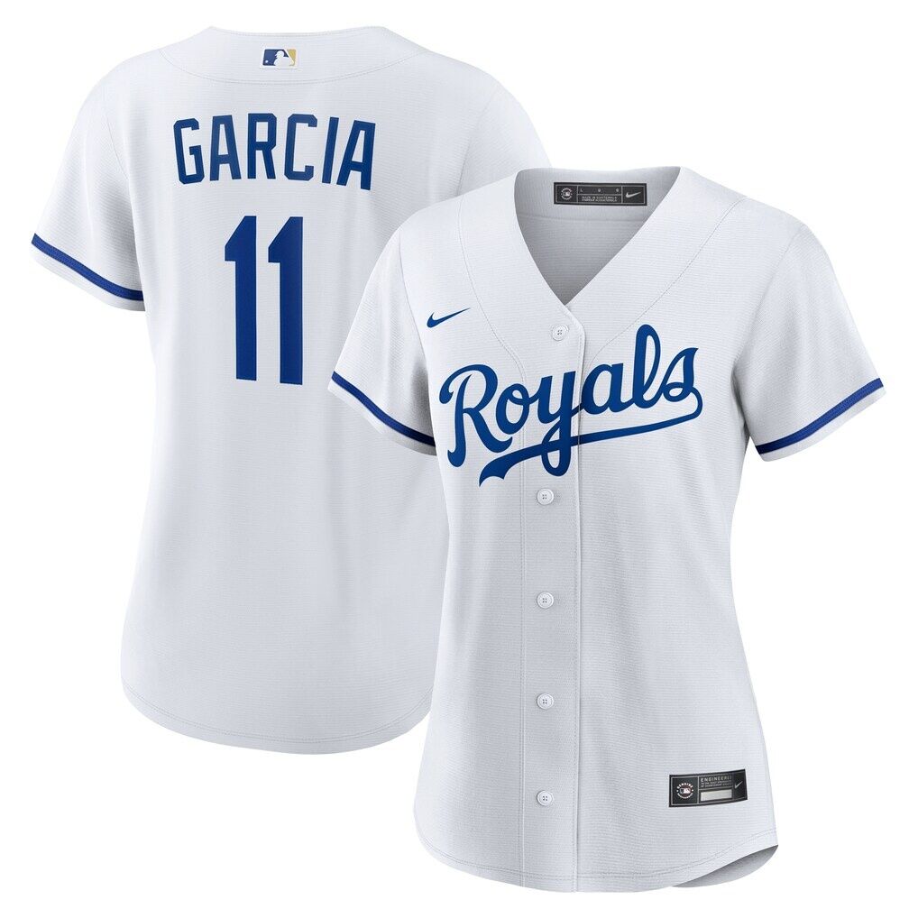 Maikel Garcia Kansas City Royals Nike Women's Home Replica Jersey