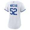 Michael Wacha Kansas City Royals Nike Women's Home Replica Jersey - White - Detail View