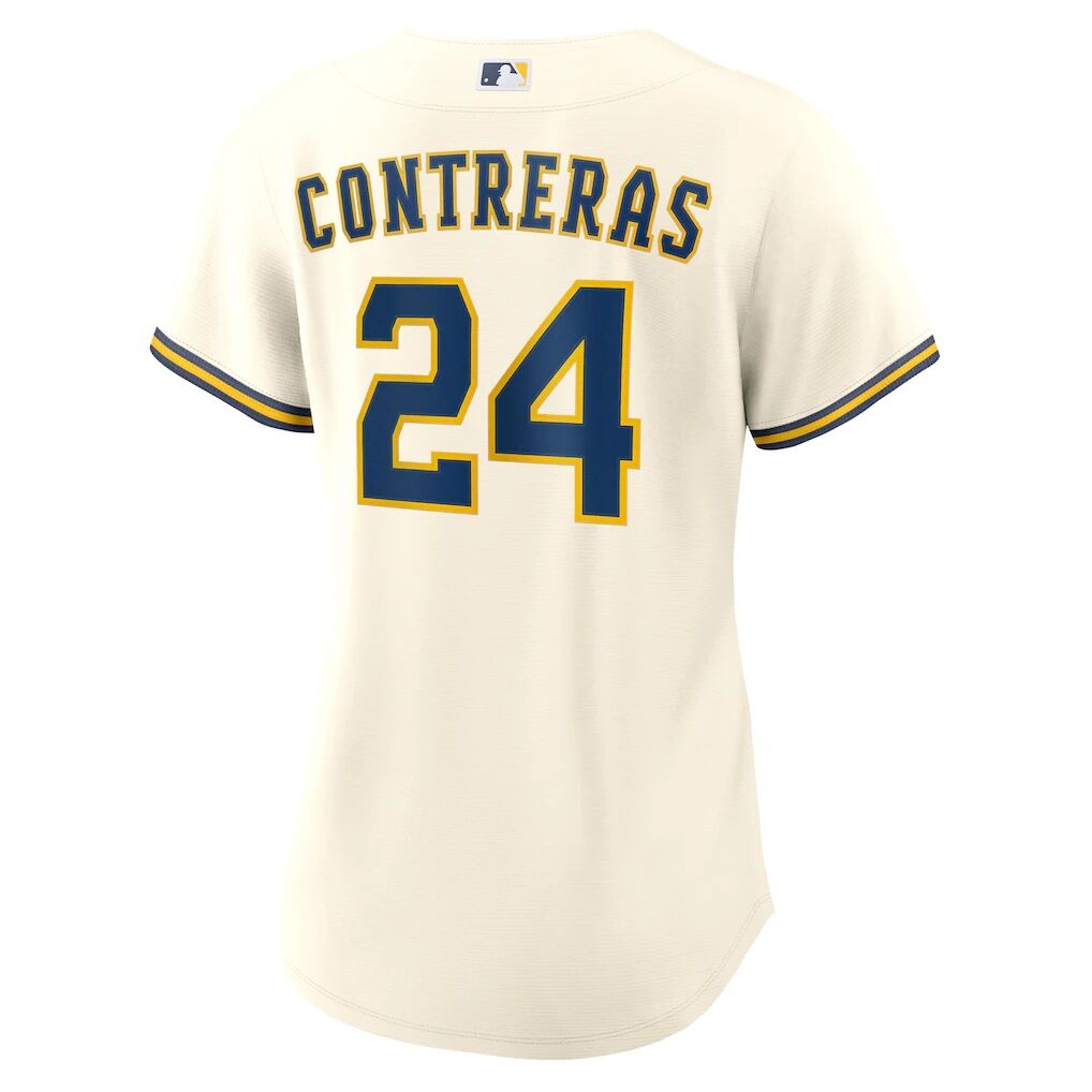William Contreras Milwaukee Brewers Nike Women's Home Replica Jersey
