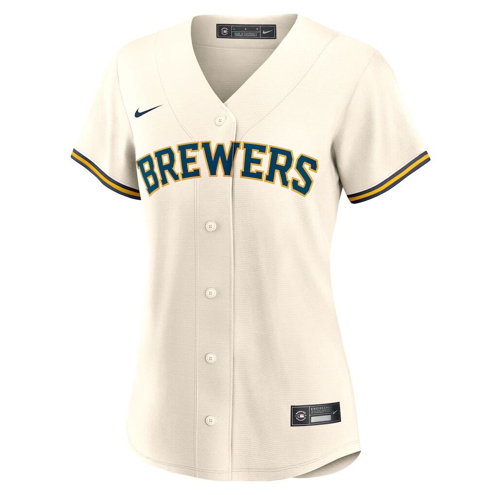 Christian Yelich Milwaukee Brewers Nike Women's Home Replica Jersey