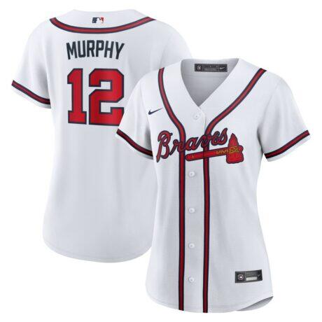 Sean Murphy Atlanta Braves Nike Women's Home Replica Jersey - White - Front View