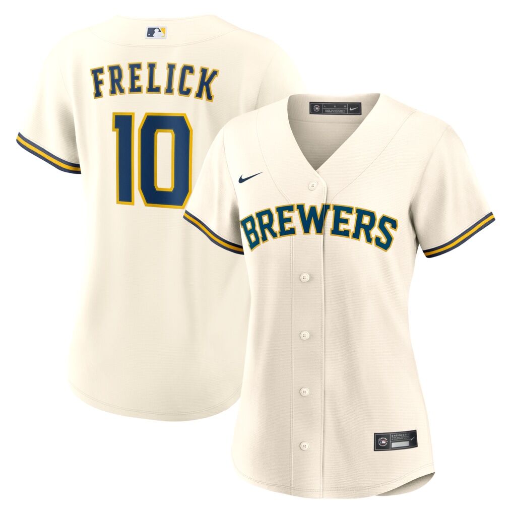 Sal Frelick Milwaukee Brewers Nike Women's Home Replica Jersey