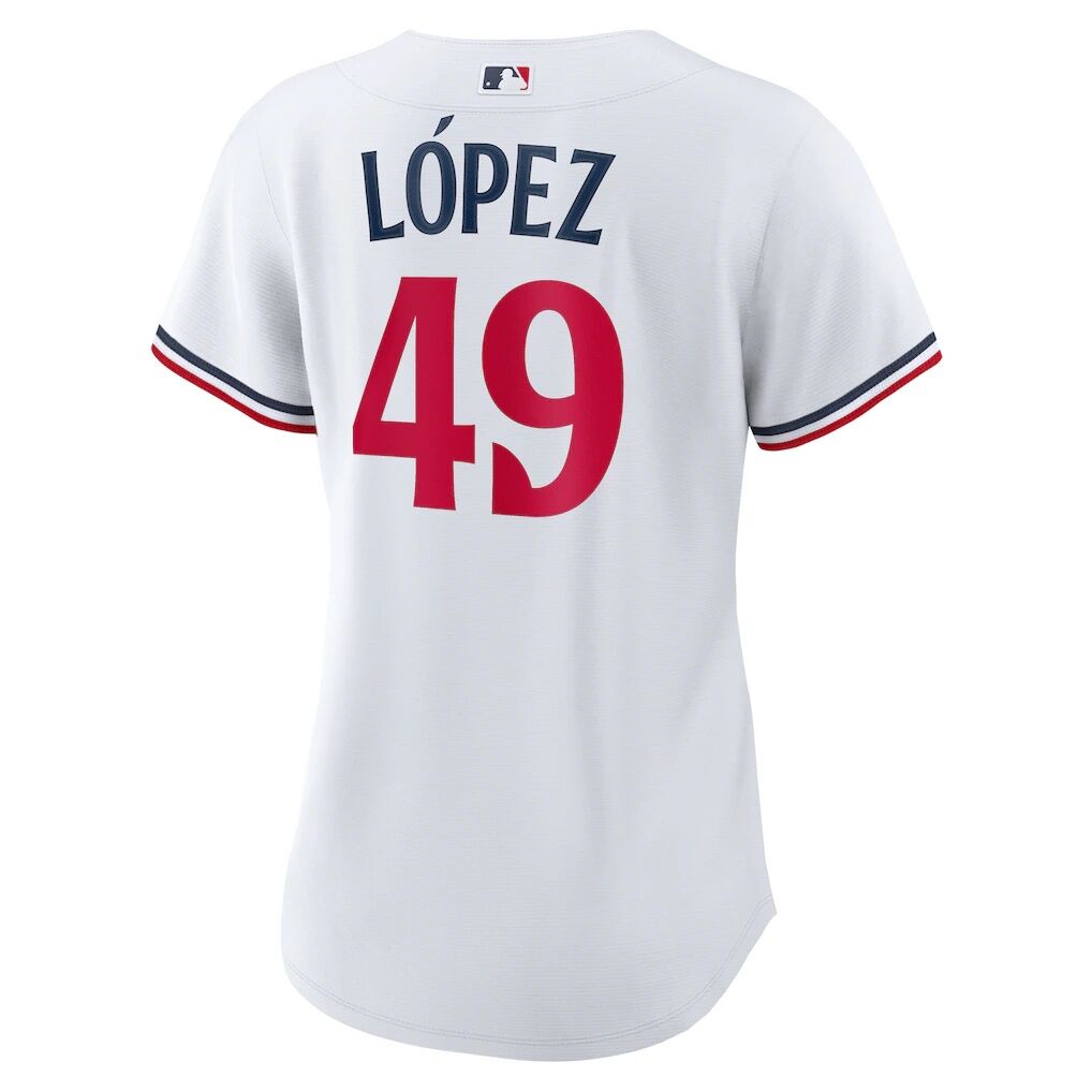 Pablo Lopez Minnesota Twins Nike Women's Home Replica Jersey