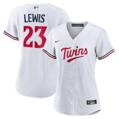 Royce Lewis Minnesota Twins Nike Women's Home Replica Jersey - White - Front View