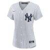 Austin Wells New York Yankees Nike Women's Home Replica Jersey - White - Side View