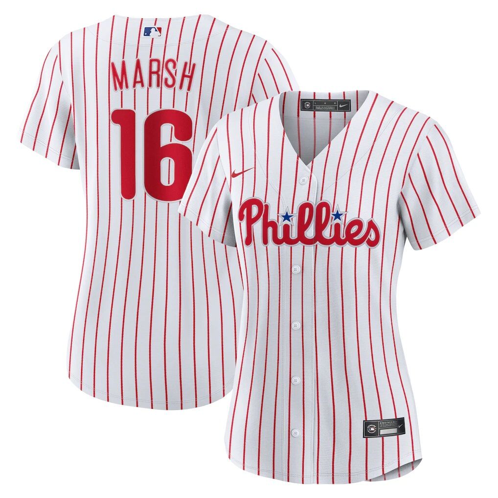 Brandon Marsh Philadelphia Phillies Nike Women's Home Replica Jersey