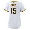 Oneil Cruz Pittsburgh Pirates Nike Women's Home Replica Jersey - White - Detail View